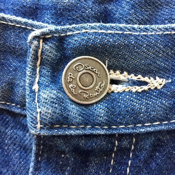 Oscar de la Renta - Vintage Pleated Jeans - 26 - Picture 6 of 6